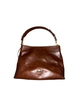 Dooney & Bourke Brown Leather Shoulder Bag